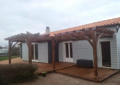 Terrasse et pergolas en bois